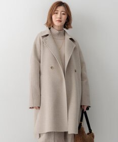 滝沢眞規子さん着用/Oggi掲載】MANTECOPure リバーコート / 23区