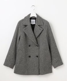 チェックビーバー Pコート / J.PRESS LADIES | ファッション通販