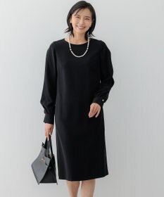 セットアップ対応】トリアセダブルジョーゼット スリットシフォン