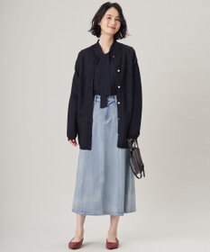 洗える】アムンゼンジャージー ブラウス / 自由区 L | ファッション