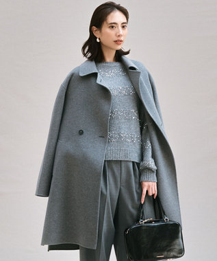 滝沢眞規子さん着用/Oggi掲載】MANTECOPure リバーコート / 23区