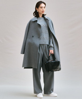 滝沢眞規子さん着用/Oggi掲載】MANTECOPure リバーコート / 23区