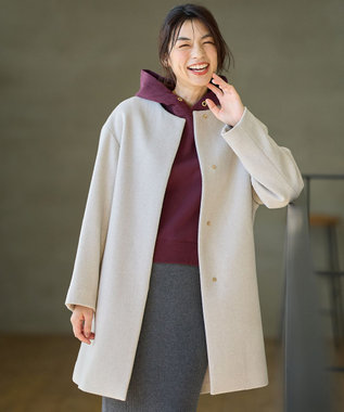 防風裏地】カシミヤブレンドコート / ANY | ファッション通販 【公式