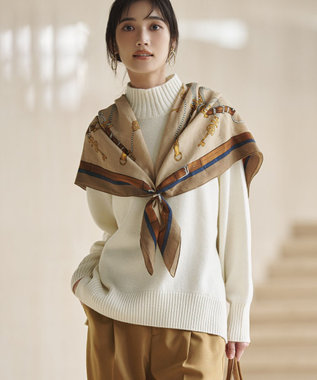 見上愛さんコラボカラー/Oggi掲載】カシミヤブレンド ハイネック