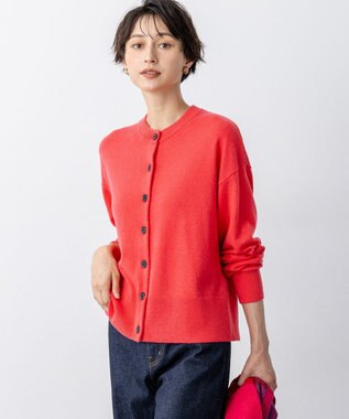 見上愛さん着用/STORY掲載】ピュアカシミヤ クルーネック カーディガン