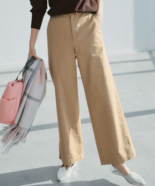 Oggi掲載/WEB&一部店舗限定カラーあり】ストレッチギャバ チノ パンツ