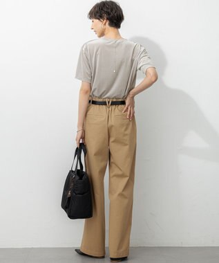 Oggi掲載/WEB&一部店舗限定カラーあり】ストレッチギャバ チノ パンツ