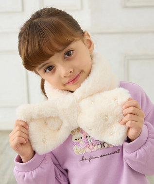 パール×リボンファーマフラー / ANY KIDS | ファッション通販 【公式