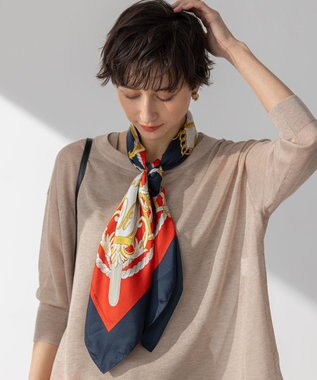 スクエア シルク スカーフ / 23区 | ファッション通販 【公式通販