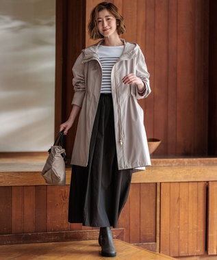 撥水加工/洗える】ライナー付き マルチウェイアウター / 23区