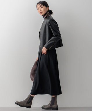 ラムレザー ノーカラージャケット / 23区 | ファッション通販 【公式