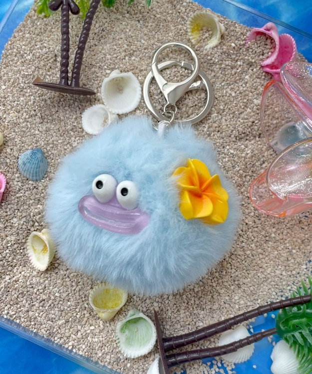 アゲアゲハイビスカスモンスターぬいぐるみキーホルダー / WEGO