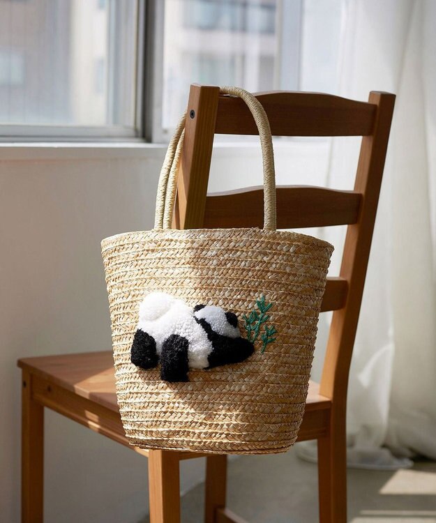TREASURE TOPKAPI】 アニマル カゴバッグ【ハシビロコウ/ パンダ/ カバ