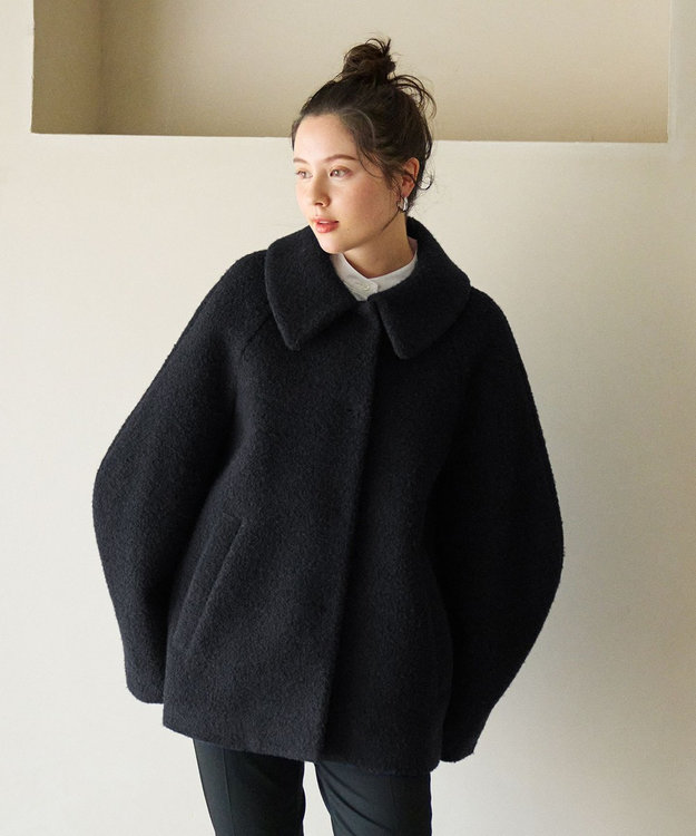 昨年即完売コート新色追加！】プードルコクーンコート / #Newans