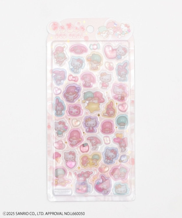 サンリオキャラクターズ うるちゅるポップシール / WEGO