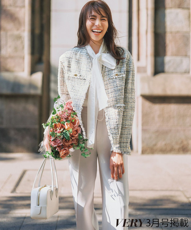 VERY掲載】GIOLICAツイード ジャケット / 23区 | ファッション通販