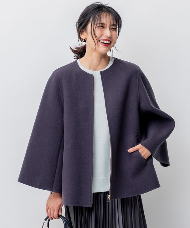 ウールリバー ケープ ジャケット / 23区 | ファッション通販 【公式