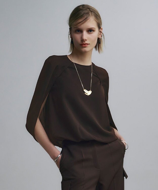 接触冷感・UVケア・吸水速乾・防シワ・洗える】 ドレープツイル