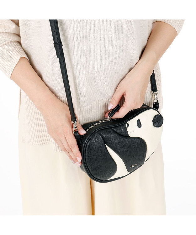 アニマーダ 牛革 ショルダーバッグ(S)(パンダ) / IBIZA | ファッション