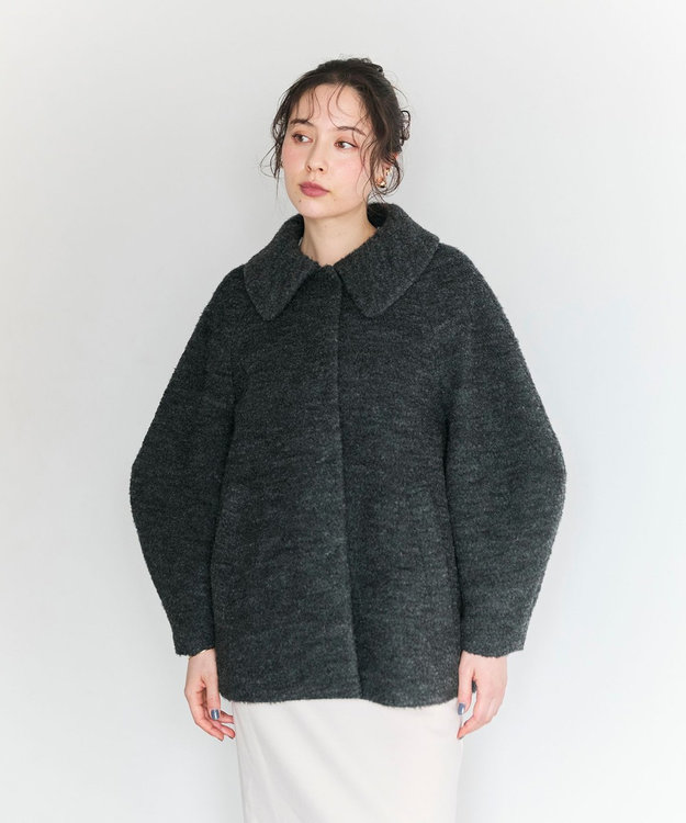 昨年即完売コート新色追加！】プードルコクーンコート / #Newans