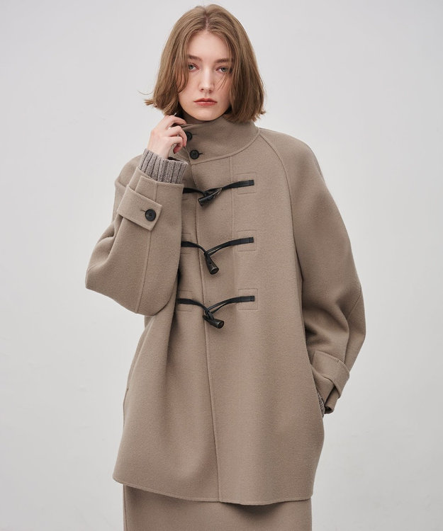 メルトンリバー ミドルダッフルコート / uncrave | ファッション通販