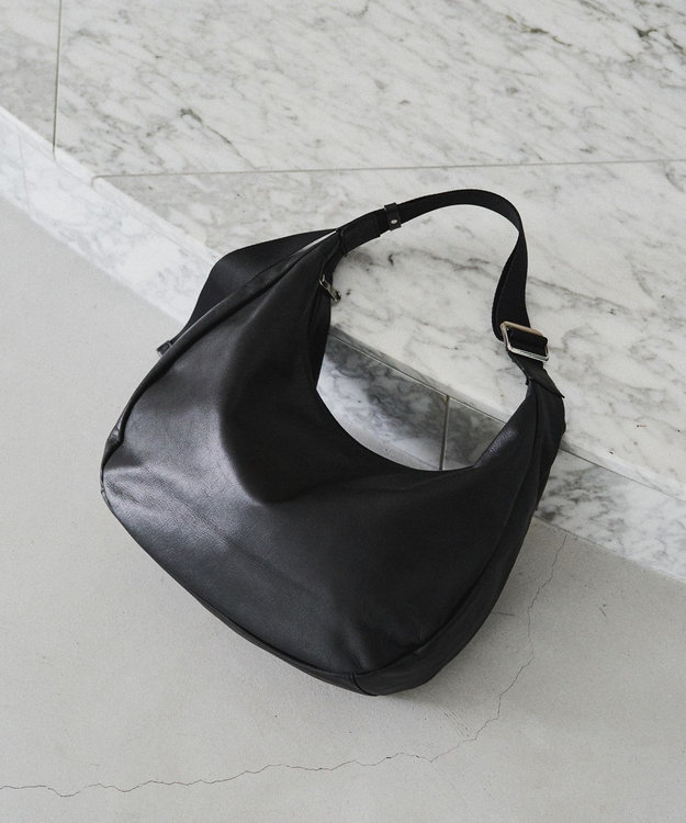 ソフトレザーラウンドビッグショルダーバッグ(CE-1325-WEB) / russet