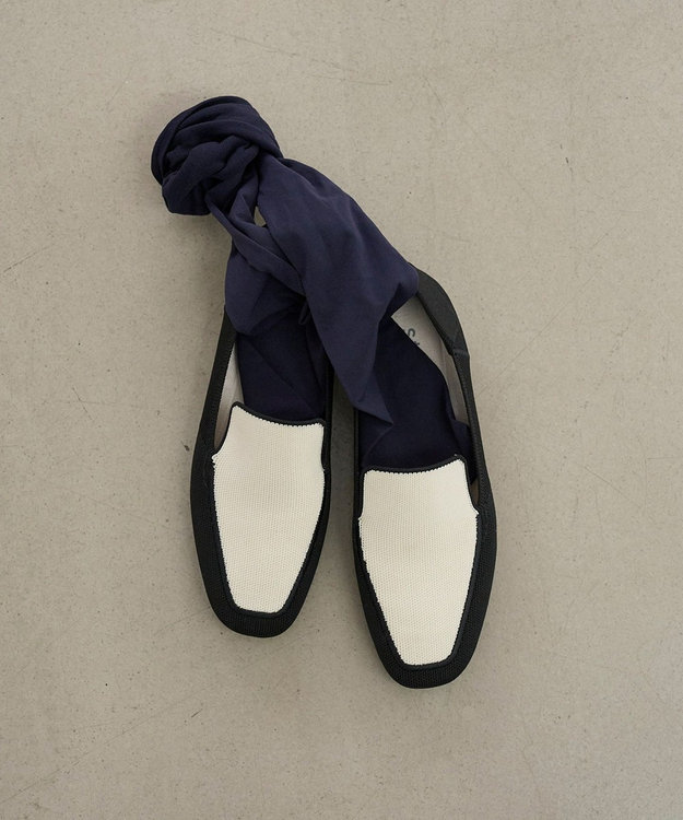 撥水/洗える】クラシック ニット ローファー / steppi | ファッション