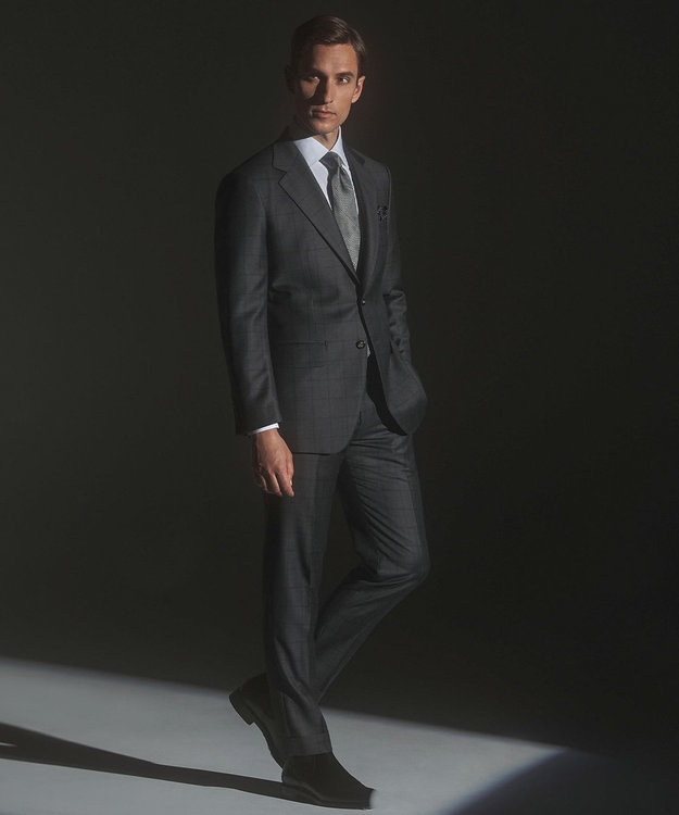 ZEGNA/ゼニア】TROFEO/トロフェオ スーツ（グレー×格子） / GOTAIRIKU