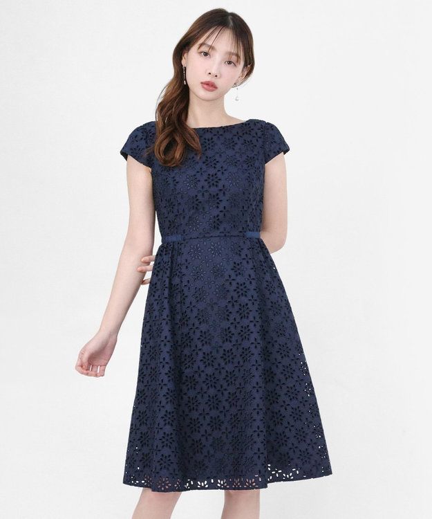 00サイズあり・洗える・消臭】FLOWER STORM ドレス / TOCCA