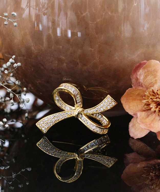 リボンモチーフブローチ / Tiaclasse | ファッション通販 【公式通販