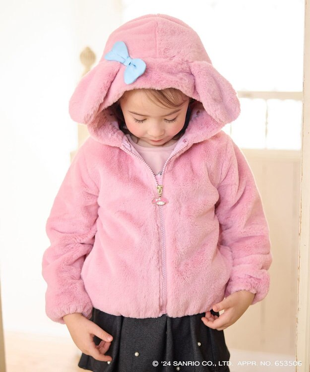 any FAM×サンリオキャラクターズ】なりきりフェイクファーブルゾン