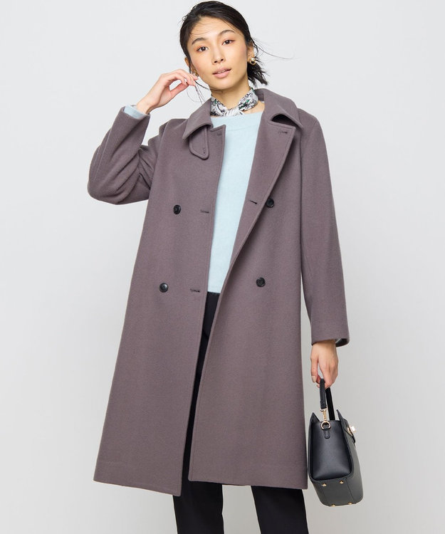 ライトビーバー トレンチライク ロングコート / 組曲 | ファッション