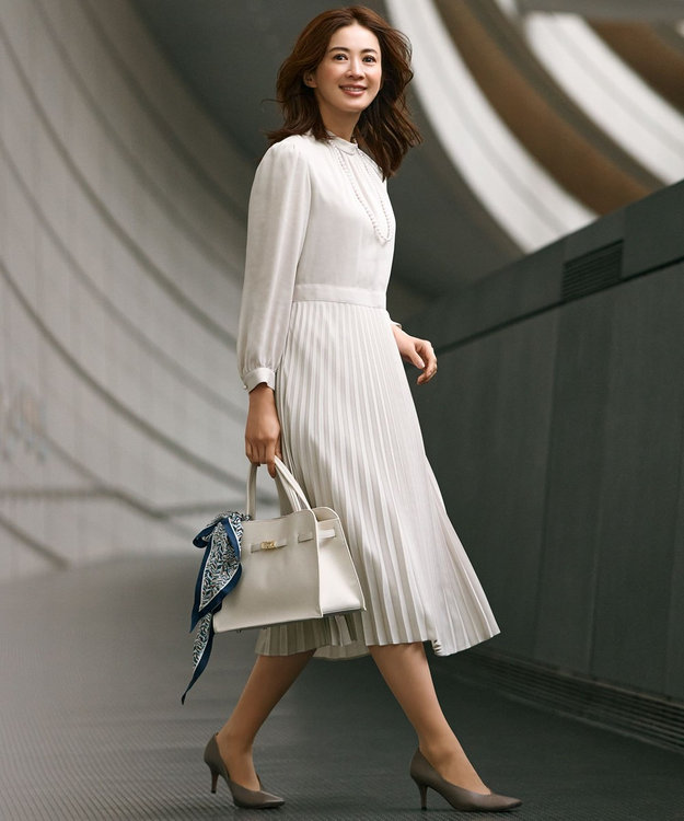 洗える】クリスタルアムンゼン ワンピース / 23区 | ファッション通販