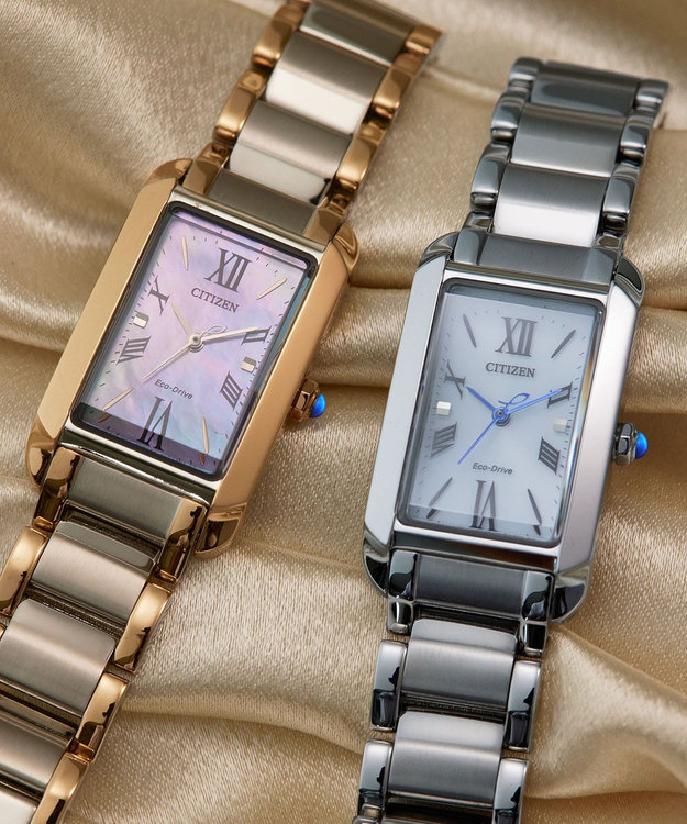 白蝶貝のレクタンギュラーモデル】使いやすいシルバーとウォーム