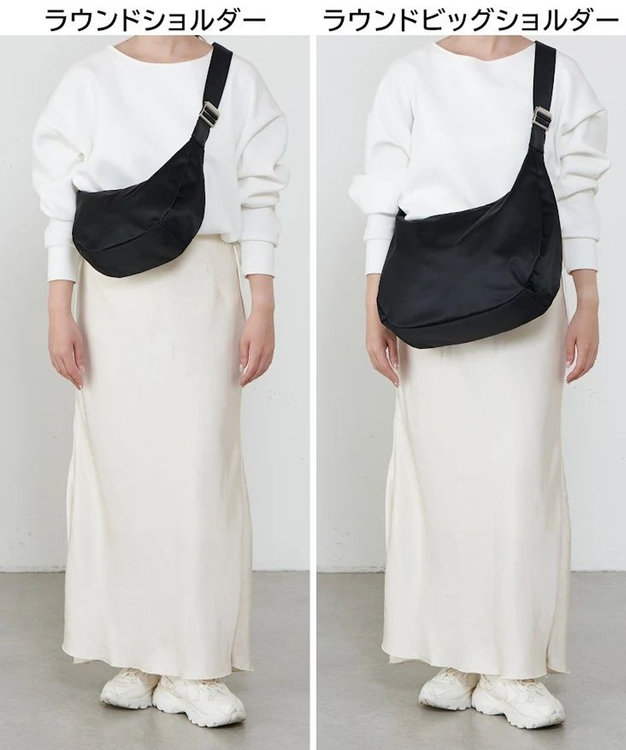 3/4～価格改定》クラウズナイロンラウンドショルダーバッグ (CE-1327