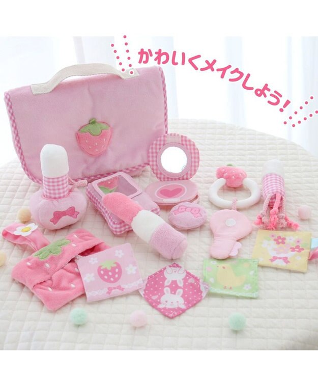 0.5歳からの布のおもちゃ マザーガーデン いちごメイクセット / Mother
