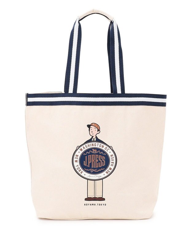 AaronChang】【UNISEX】イラスト トートバック / J.PRESS MEN
