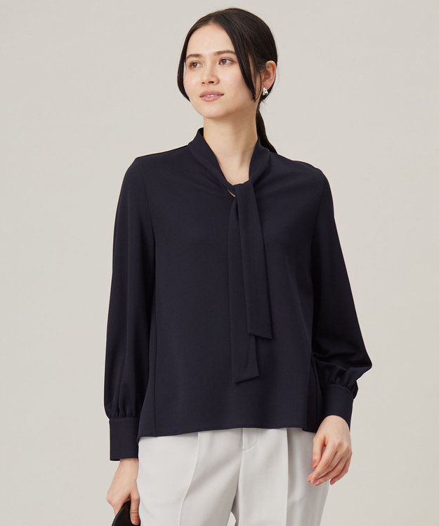 洗える】アムンゼンジャージー ブラウス / 自由区 L | ファッション