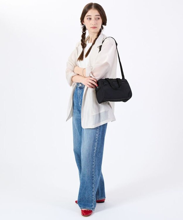 EVERYDAY SM SATCHEL/リサイクルドブラックJP / LeSportsac