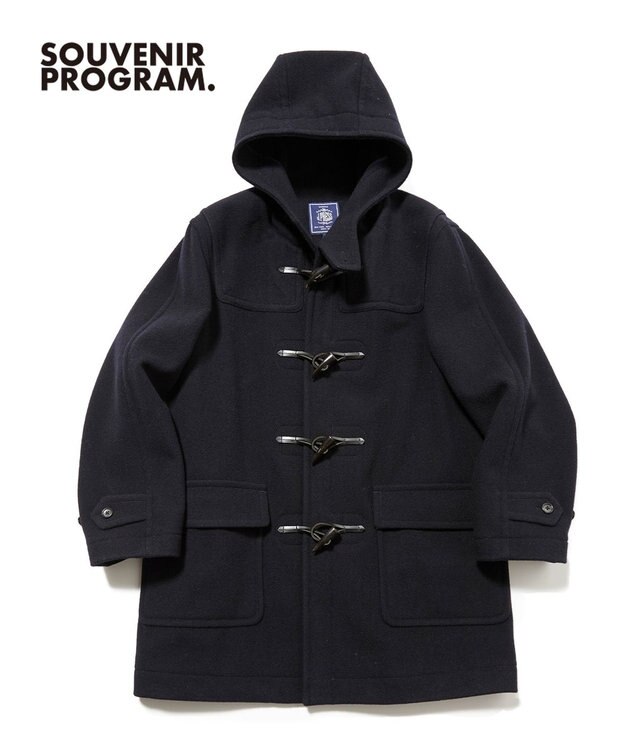 J.PRESS ORIGINALS】【UNISEX】Wool Light Melton Short Duffle Coat