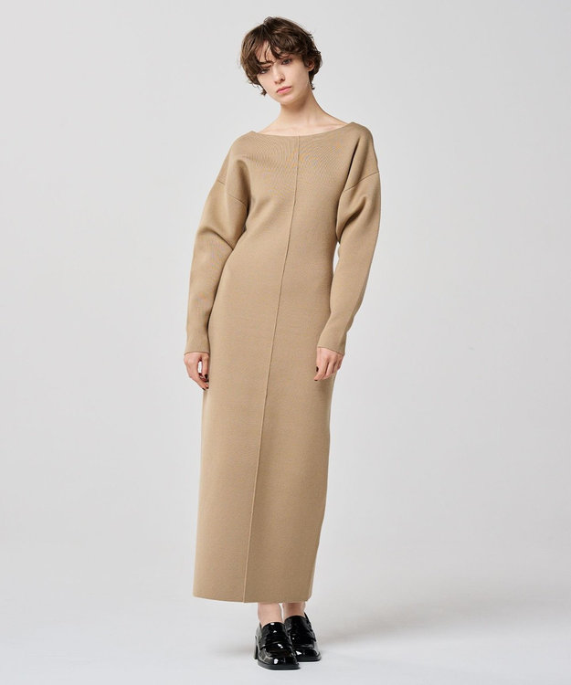 シルキーニット ワンピース（uncrave WHITE） / uncrave