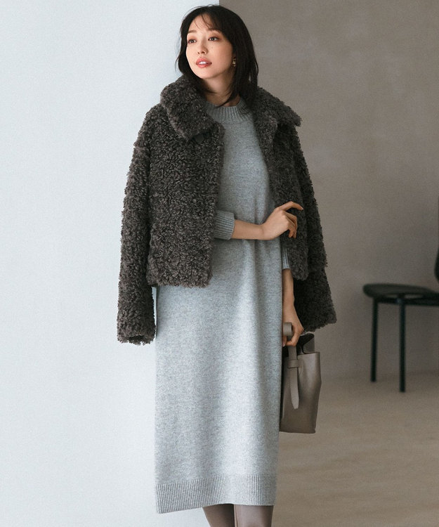 洗える】カシミヤブレンド ニットワンピース / 23区 S | ファッション