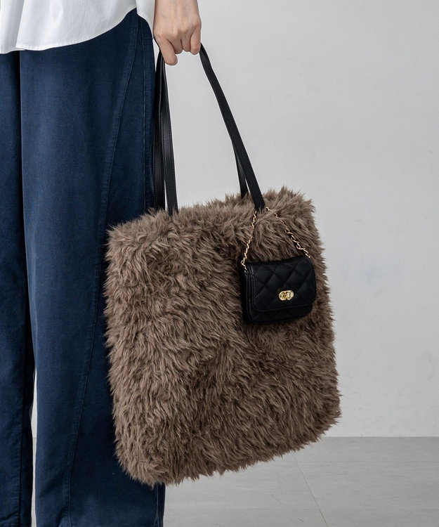 フェイクファー トートバッグ / 23区 | ファッション通販 【公式通販