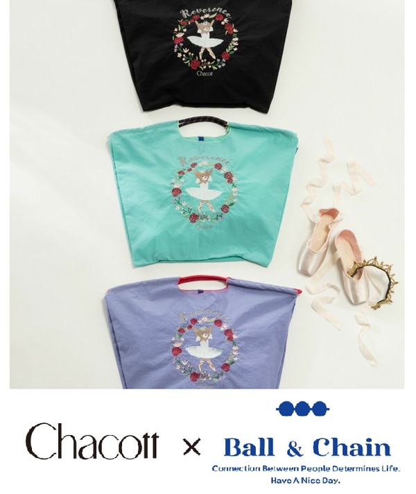 コラボ＞フェイラーハンカチ、Ball＆Chainエコバッグ | ONWARD CROSSET