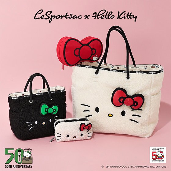 50周年を迎えるHello KittyとLeSportsacのコラボレーションが登場