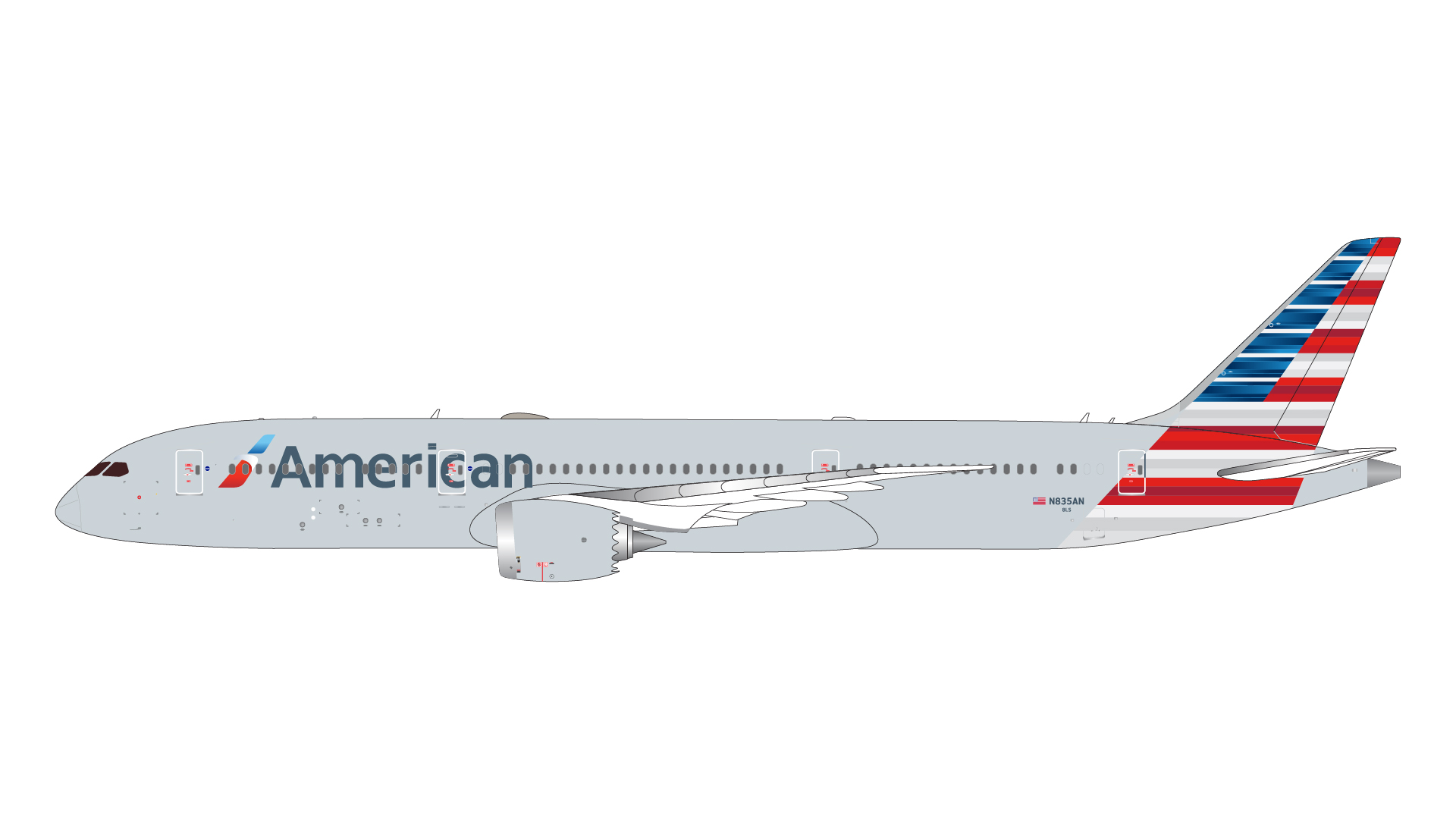 GJAAL2088 GEMINI JETS American Airlines / アメリカン航空 B787-9