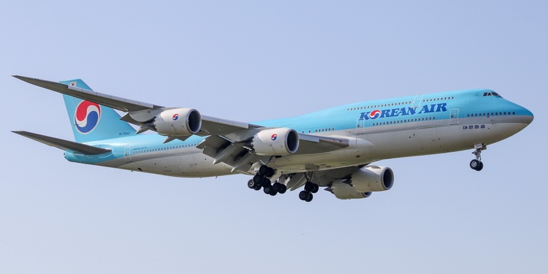 てつさん予定 大韓航空 Aviationtag BOEING 747-400ロゴ てつさん予定
