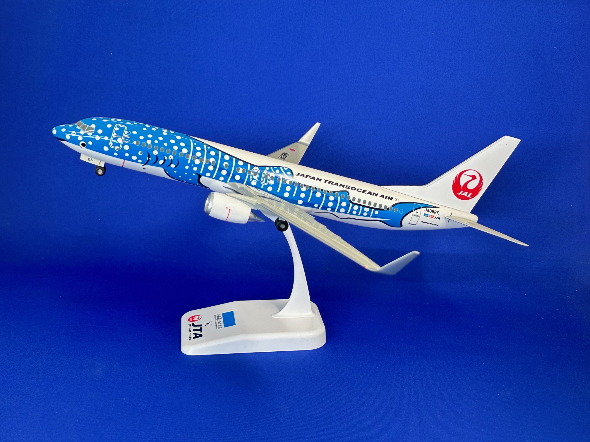 モデルプレーン 1/130 JTA737-800 空手ジェットスナップインモデル JTA