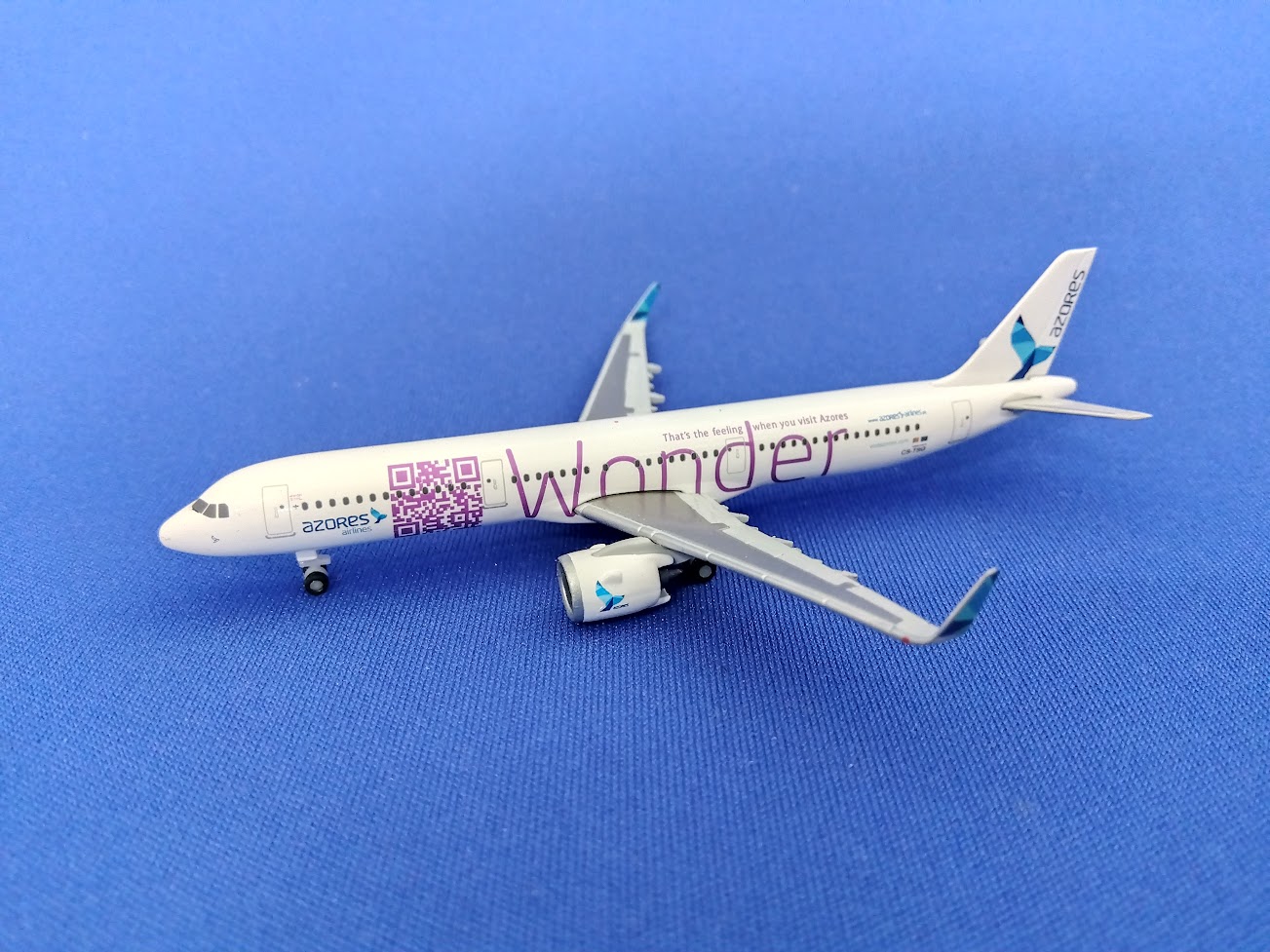 532747 Herpa Azores Airlines / アゾレス航空 A321neo Wonder CS-TSG