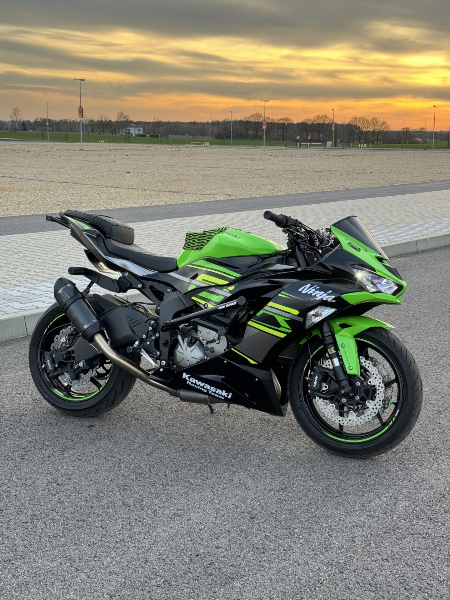 Crash cage Kawasaki 636 2009-2022 - Crew Garage